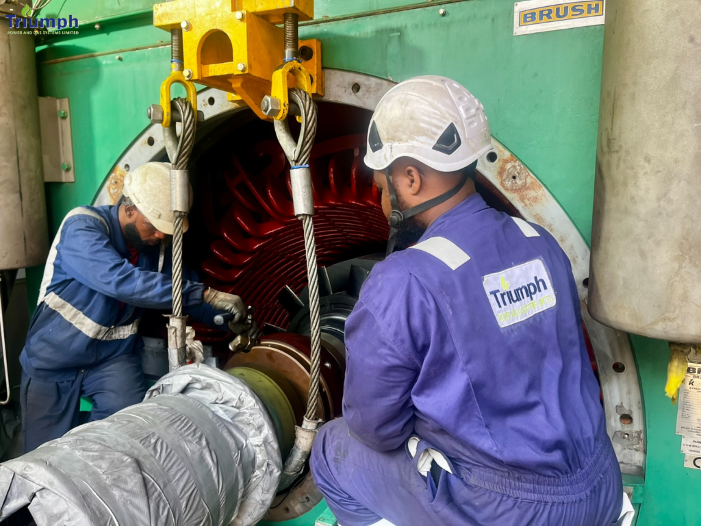 Obajana GTG-01 Generator 100K Inspection