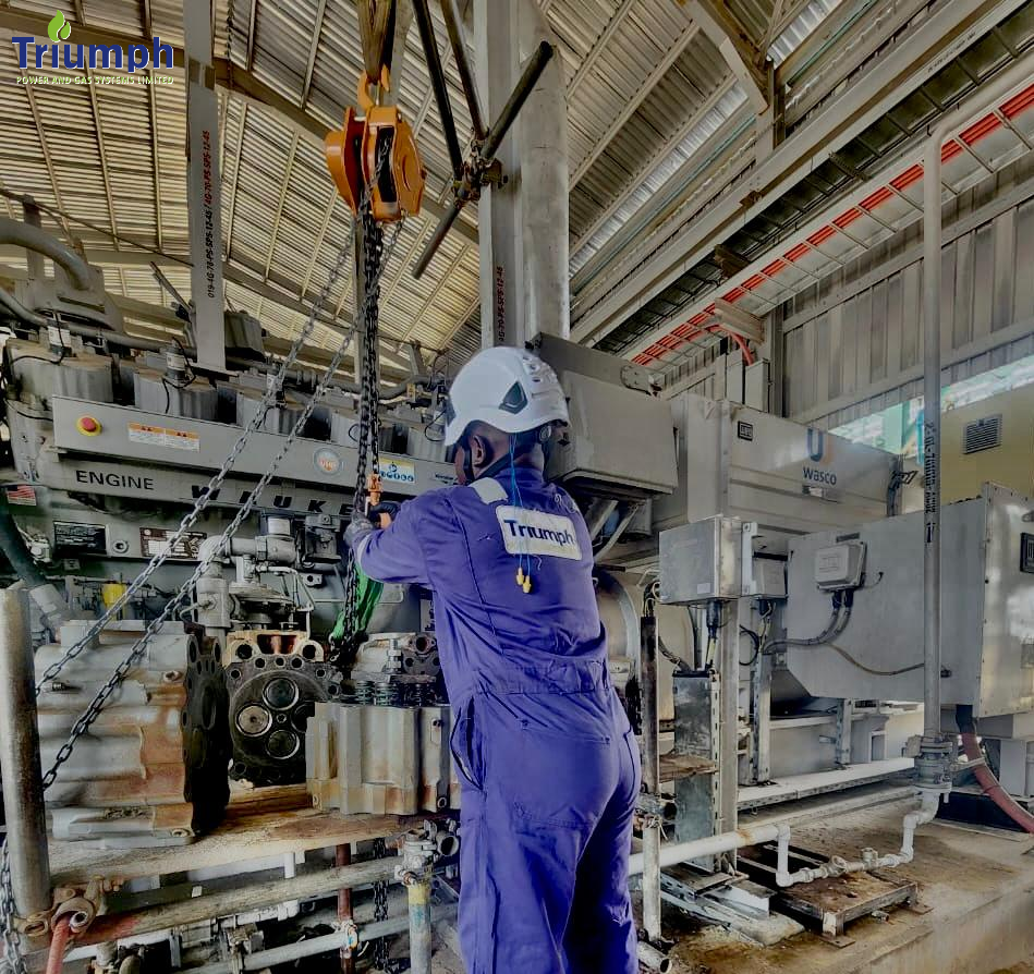 Repair and Commisioning of 4nos Gas Generators for Seplat -SIGP