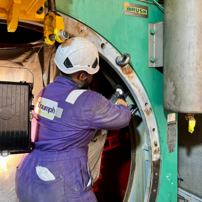 Obajana GTG-01 Generator 100K Inspection
